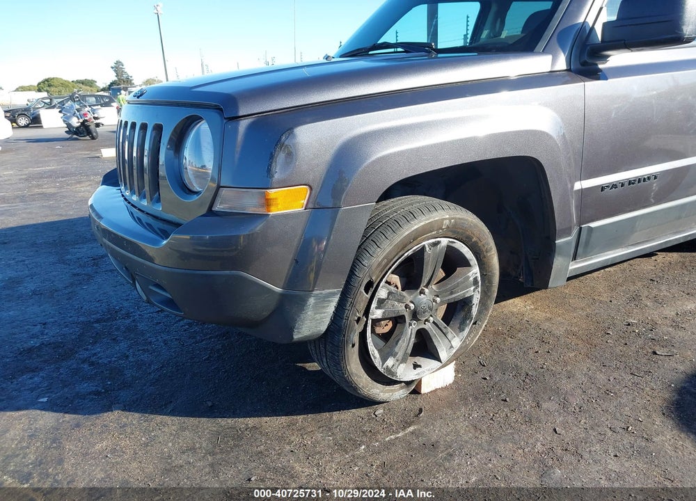 2015 JEEP PATRIOT ALTITUDE EDITION VIN: 1C4NJPBA1FD372336