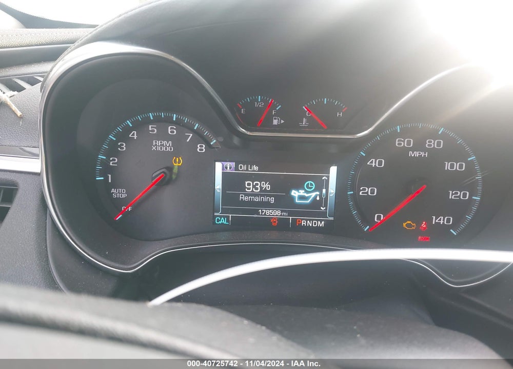 2016 CHEVROLET IMPALA 1LT VIN: 2G1105SA2G9179187