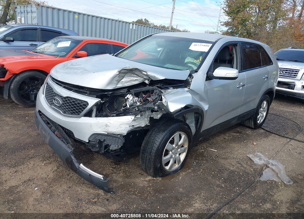 2012 KIA SORENTO LX VIN: 5XYKT3A17CG191438