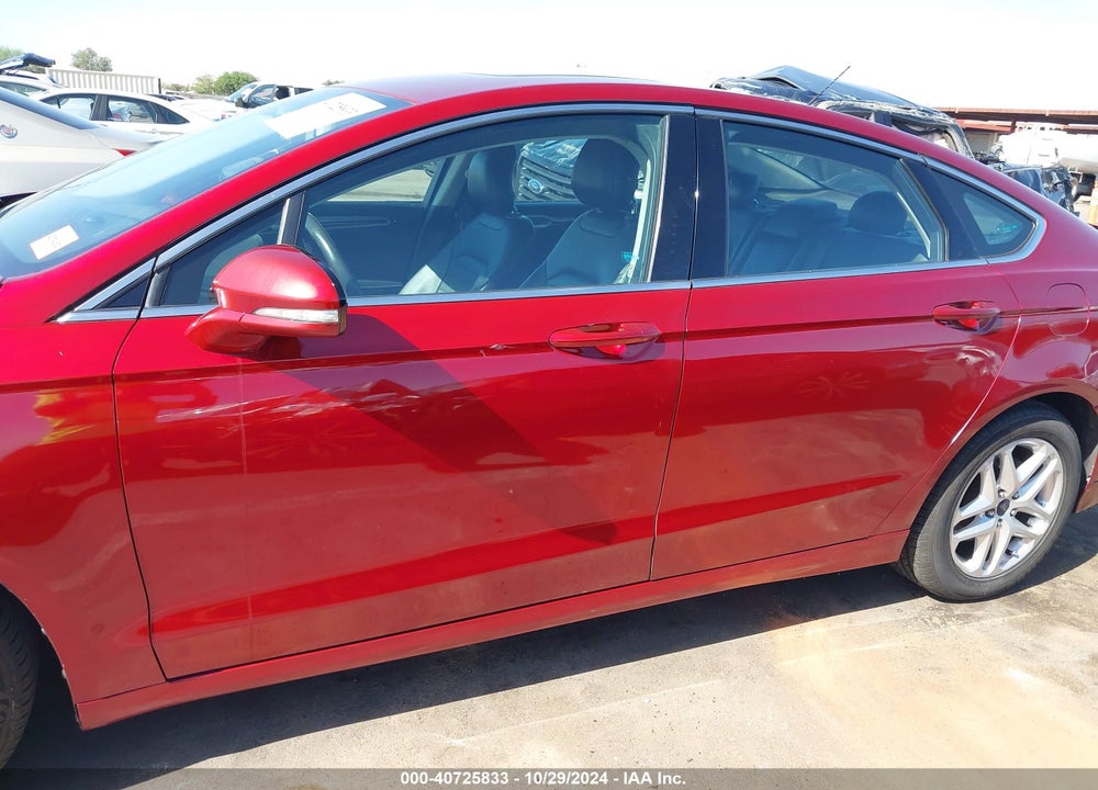 2014 FORD FUSION SE VIN: 1FA6P0HD0E5387615