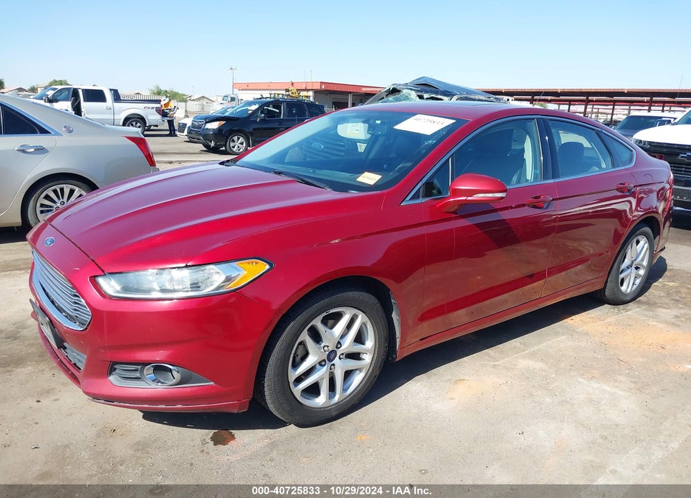 2014 FORD FUSION SE VIN: 1FA6P0HD0E5387615