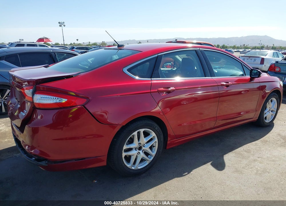 2014 FORD FUSION SE VIN: 1FA6P0HD0E5387615