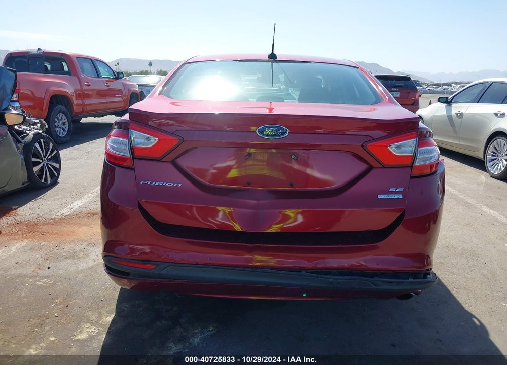 2014 FORD FUSION SE VIN: 1FA6P0HD0E5387615