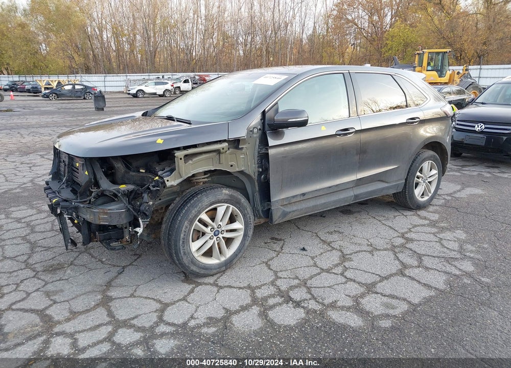 2017 FORD EDGE SEL VIN: 2FMPK4J92HBB18991