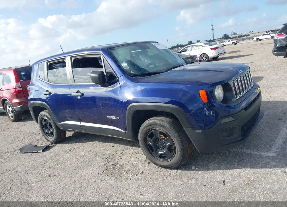 2018 JEEP RENEGADE SPORT 4X4 VIN: ZACCJBAB6JPJ48166