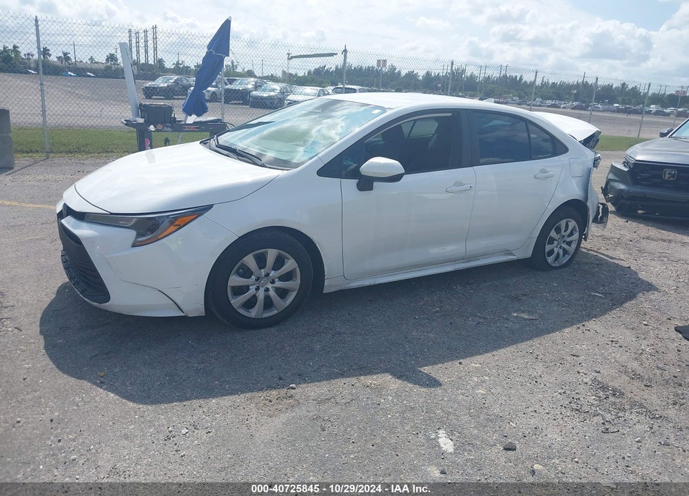2024 TOYOTA COROLLA LE VIN: 5YFB4MDEXRP136777