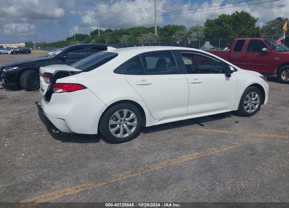 2024 TOYOTA COROLLA LE VIN: 5YFB4MDEXRP136777