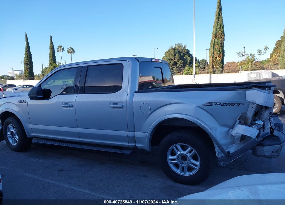 2018 FORD F-150 XLT VIN: 1FTEW1CP6JKF28294