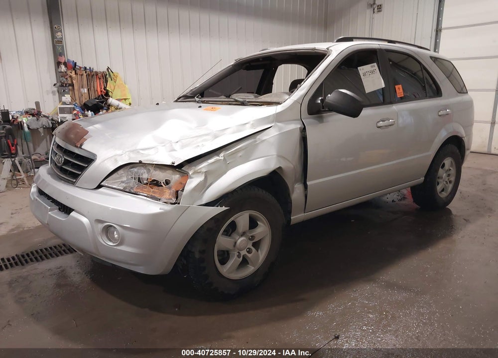 2008 KIA SORENTO LX VIN: KNDJC735585853679