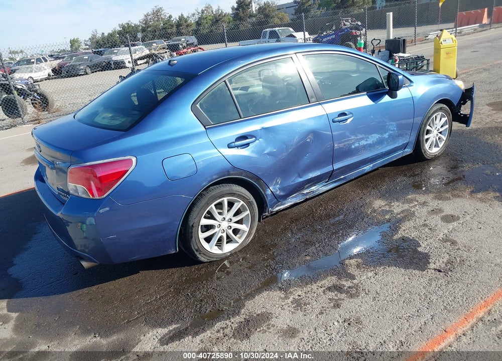 2014 SUBARU IMPREZA 2.0I PREMIUM VIN: JF1GJAC6XEH012964
