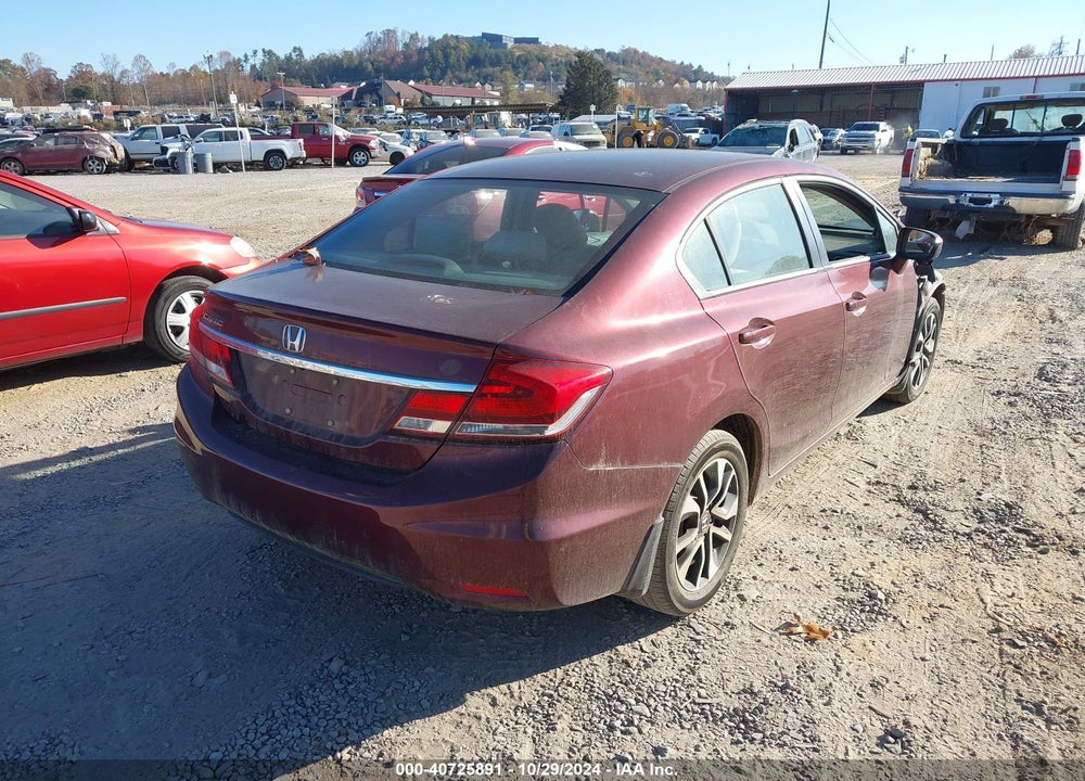 2014 HONDA CIVIC EX VIN: 19XFB2F86EE084207