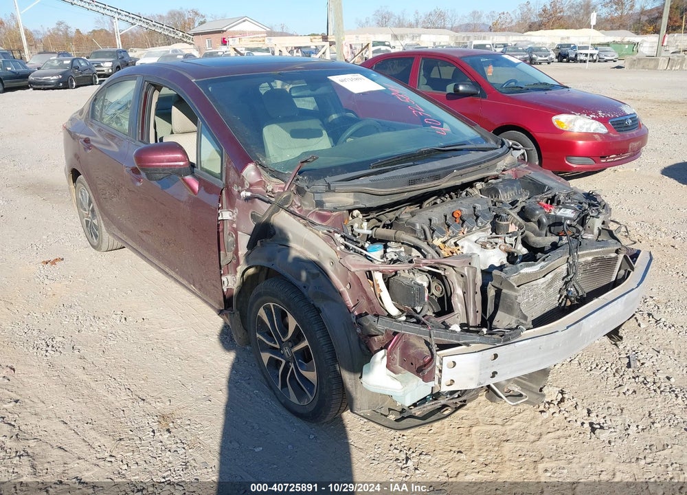 2014 HONDA CIVIC EX VIN: 19XFB2F86EE084207