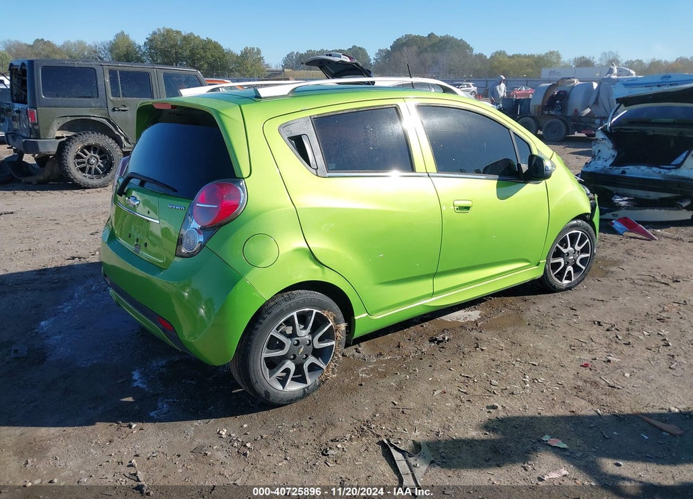 2014 CHEVROLET SPARK 2LT AUTO VIN: KL8CF6S95EC496986