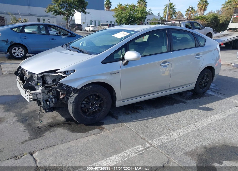 2012 TOYOTA PRIUS TWO VIN: JTDKN3DU5C1498557
