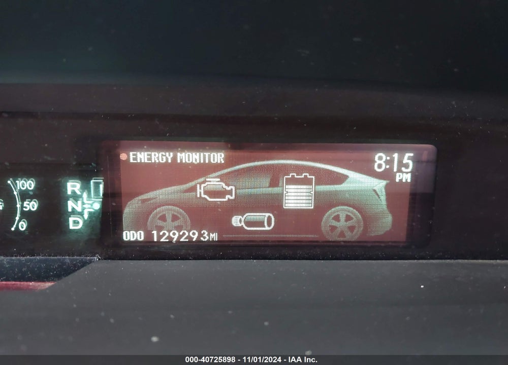 2012 TOYOTA PRIUS TWO VIN: JTDKN3DU5C1498557