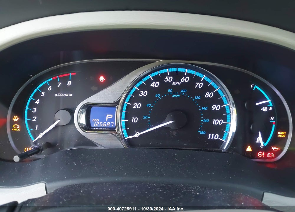 2012 TOYOTA SIENNA XLE V6 7 PASSENGER AUTO ACCESS SEAT/XLE V6 8 PASSENGER VIN: 5TDYK3DC9CS246842