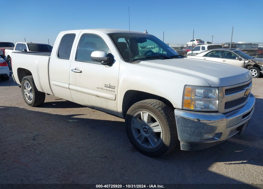 2012 CHEVROLET SILVERADO 1500 LT VIN: 1GCRCSE07CZ342239