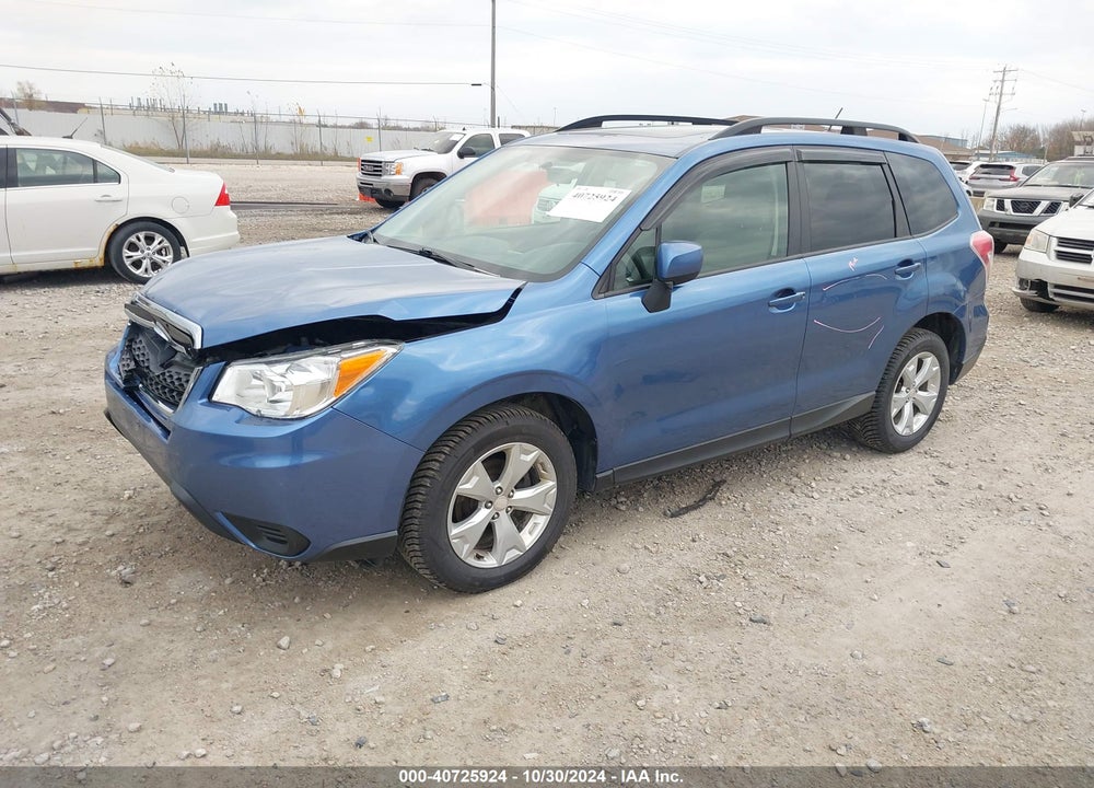 2015 SUBARU FORESTER 2.5I PREMIUM VIN: JF2SJADC0FH433913