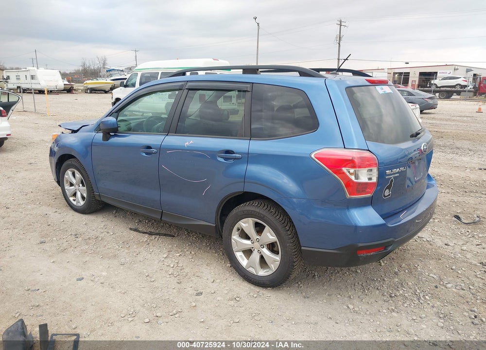2015 SUBARU FORESTER 2.5I PREMIUM VIN: JF2SJADC0FH433913