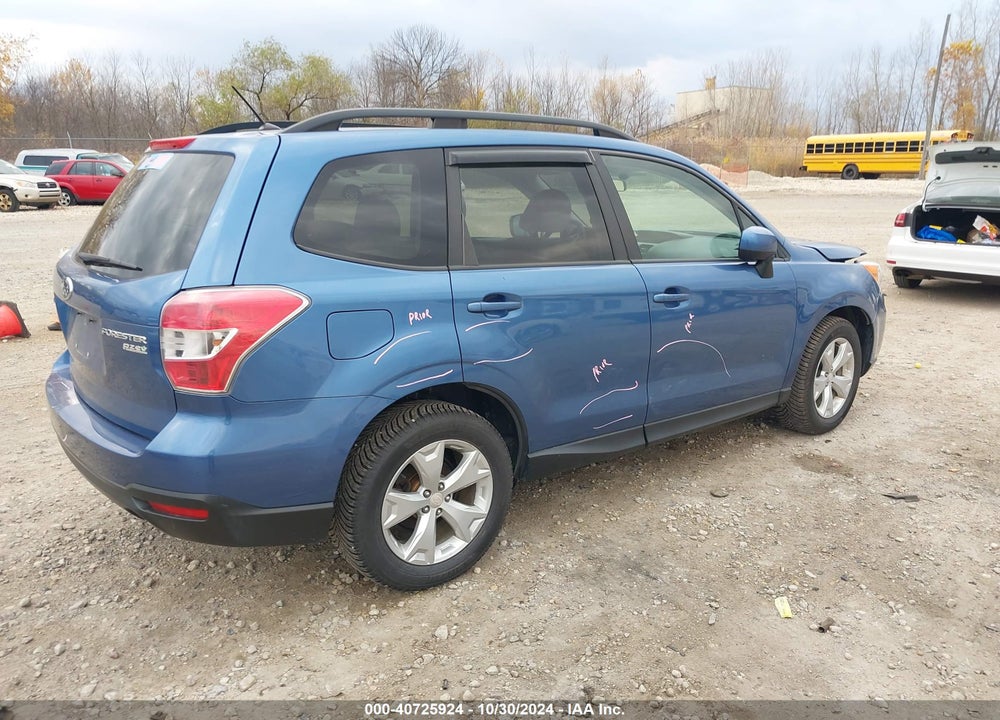 2015 SUBARU FORESTER 2.5I PREMIUM VIN: JF2SJADC0FH433913
