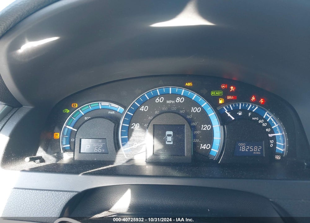 2013 TOYOTA CAMRY HYBRID LE/XLE VIN: 4T1BD1FK0DU075920
