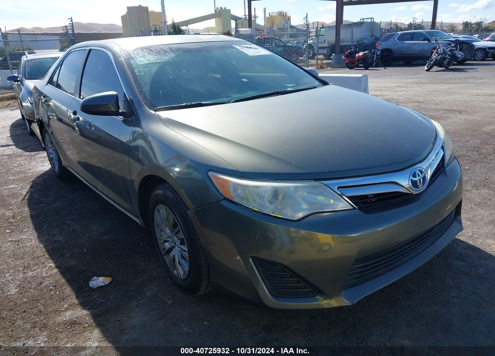 2013 TOYOTA CAMRY HYBRID LE/XLE VIN: 4T1BD1FK0DU075920