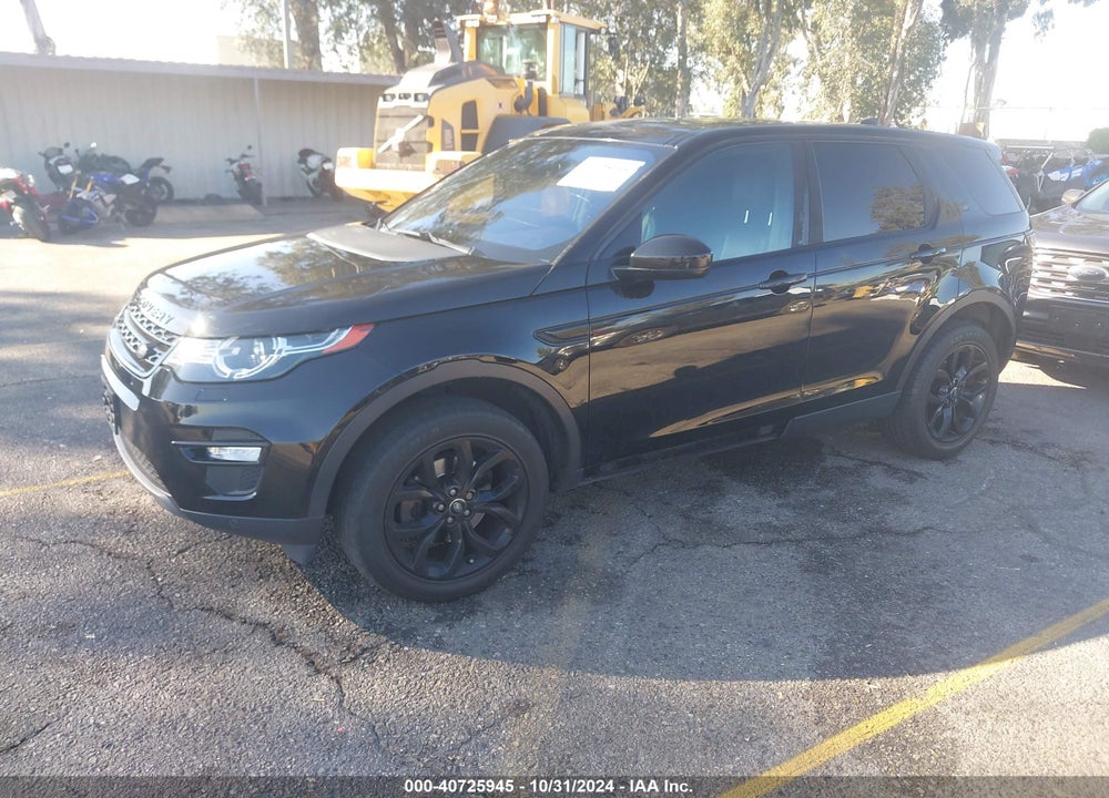 2018 LAND ROVER DISCOVERY SPORT HSE VIN: SALCR2RX7JH766432