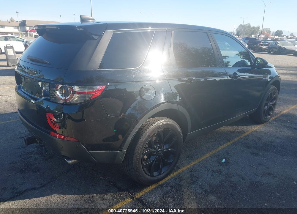 2018 LAND ROVER DISCOVERY SPORT HSE VIN: SALCR2RX7JH766432