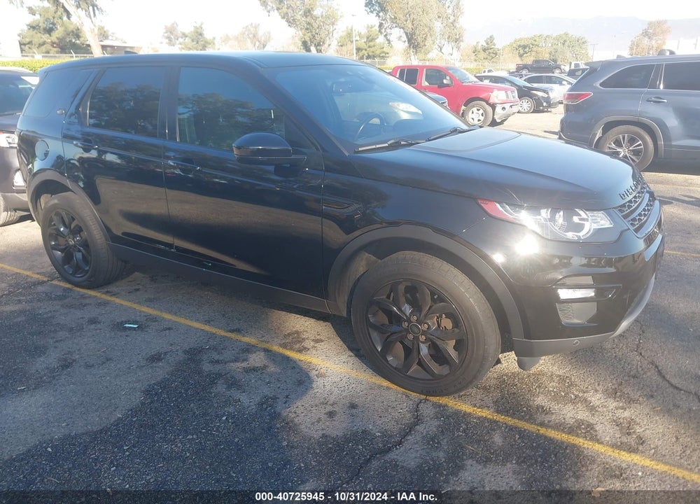 2018 LAND ROVER DISCOVERY SPORT HSE VIN: SALCR2RX7JH766432