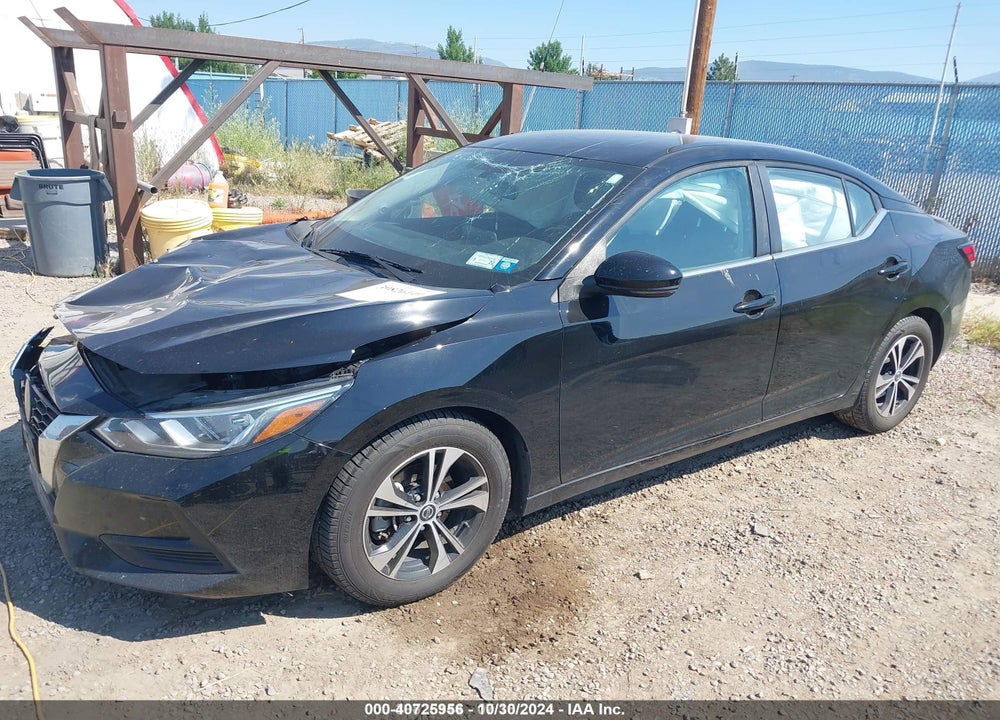 2020 NISSAN SENTRA SV XTRONIC CVT VIN: 3N1AB8CV3LY221853