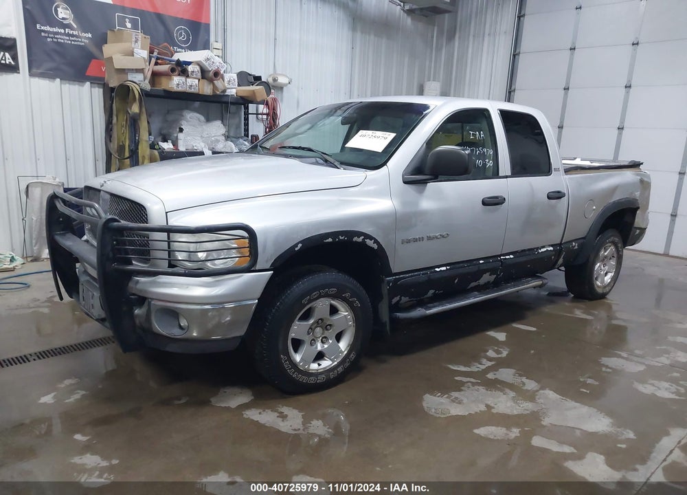 2002 DODGE RAM 1500 ST VIN: 1D7HU18Z82S572950