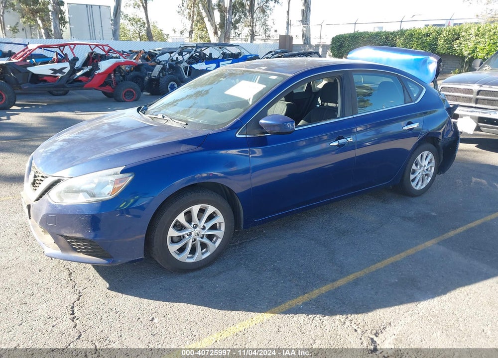 2018 NISSAN SENTRA SV VIN: 3N1AB7AP2JY290979