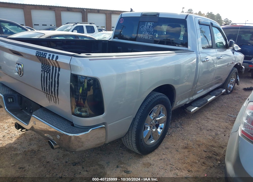 2018 RAM 1500 BIG HORN 4X2 6'4 BOX VIN: 1C6RR6GT5JS114587