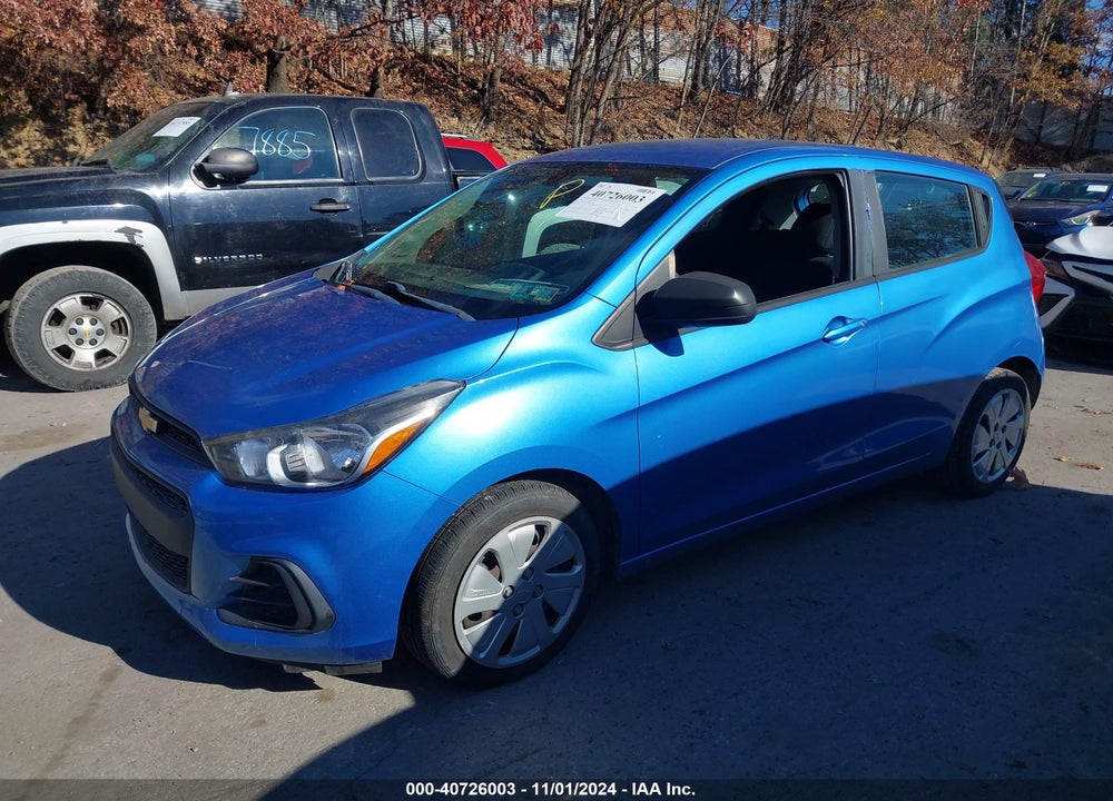 2017 CHEVROLET SPARK LS CVT VIN: KL8CB6SA0HC732700