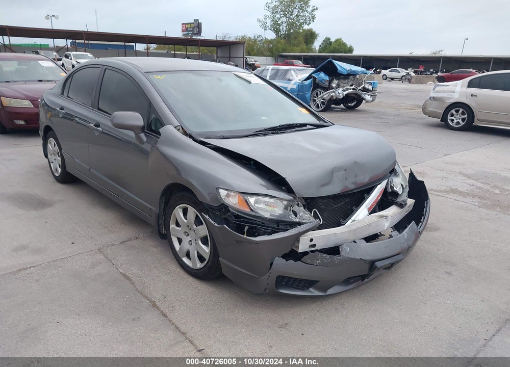 2011 HONDA CIVIC LX VIN: 19XFA1F56BE040271
