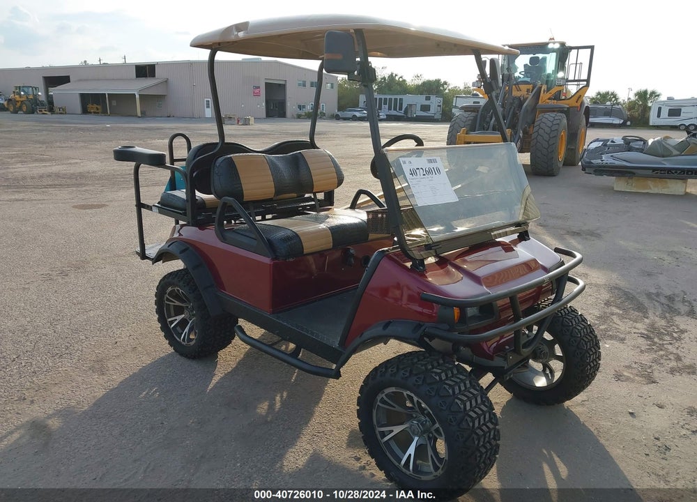 2001 CLUB CAR GOLF CART VIN: AA0109996456