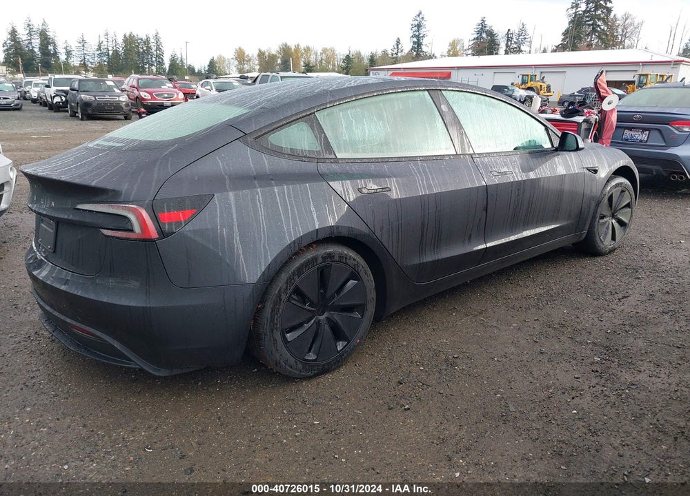2024 TESLA MODEL 3 REAR-WHEEL DRIVE VIN: 5YJ3E1EA8RF865982