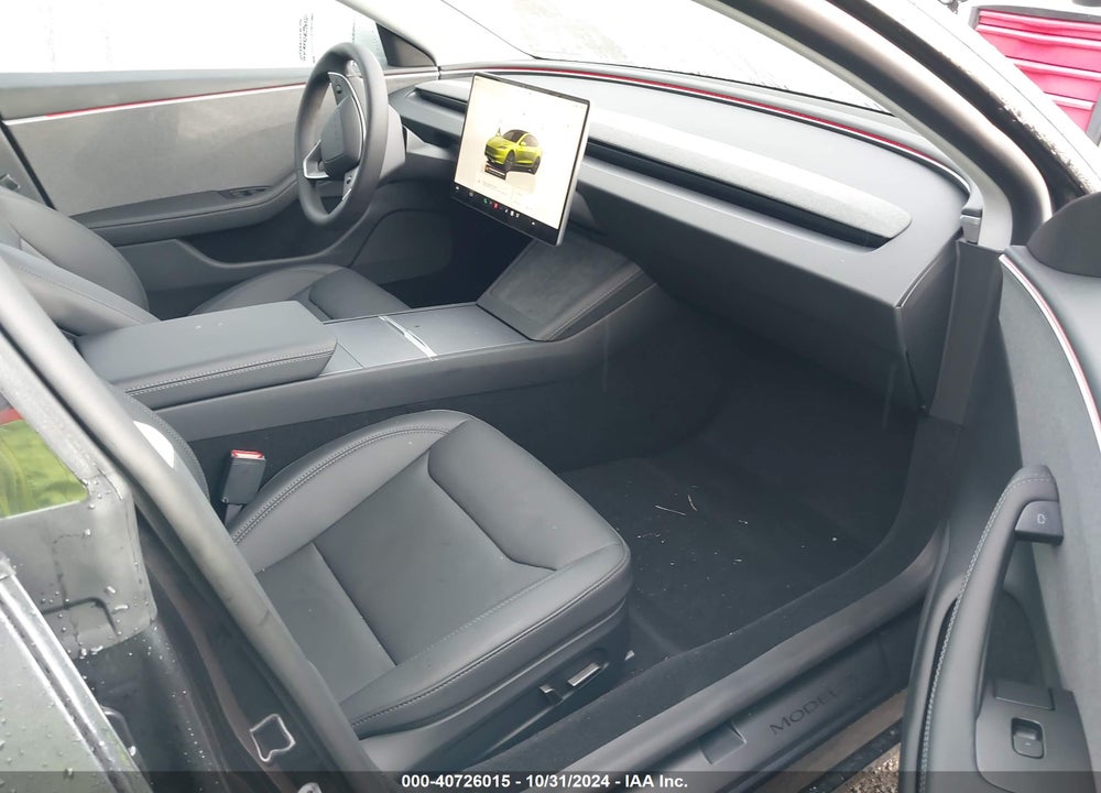 2024 TESLA MODEL 3 REAR-WHEEL DRIVE VIN: 5YJ3E1EA8RF865982