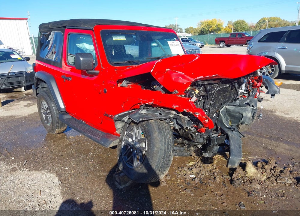 2024 JEEP WRANGLER 2-DOOR SPORT S 4X4 VIN: 1C4PJXAG9RW139828