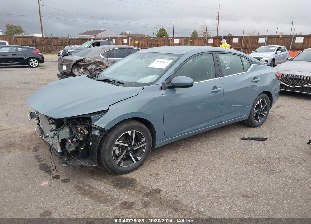 2024 NISSAN SENTRA SV XTRONIC CVT VIN: 3N1AB8CV2RY366410