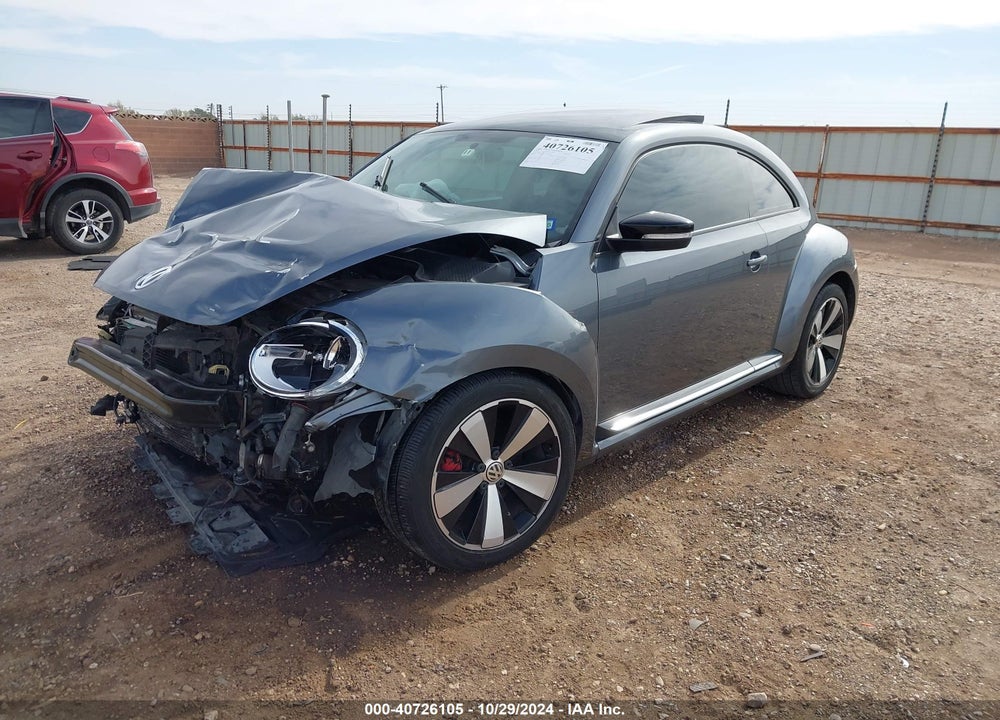 2012 VOLKSWAGEN BEETLE 2.0T TURBO VIN: 3VWVA7AT0CM654614