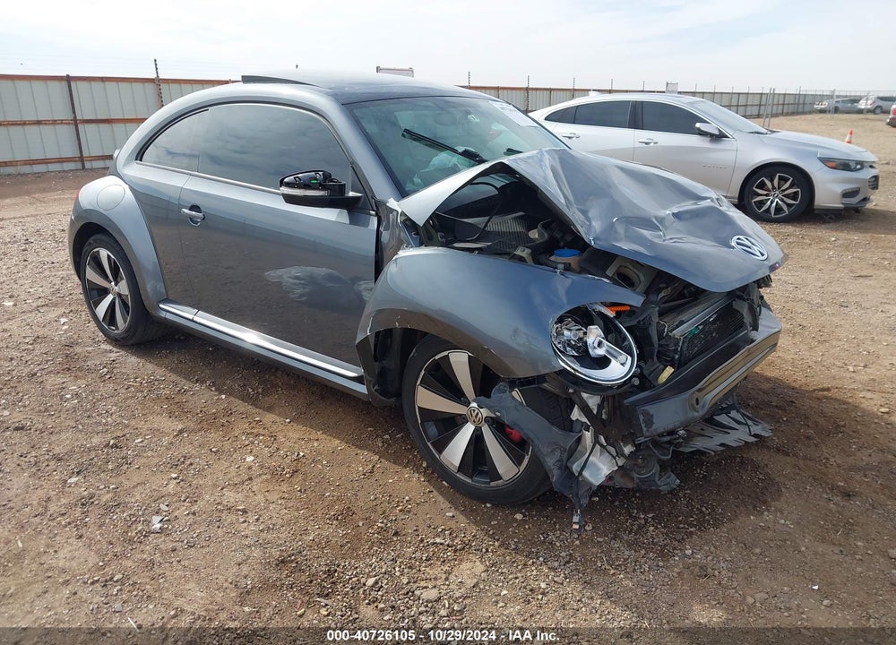 2012 VOLKSWAGEN BEETLE 2.0T TURBO VIN: 3VWVA7AT0CM654614