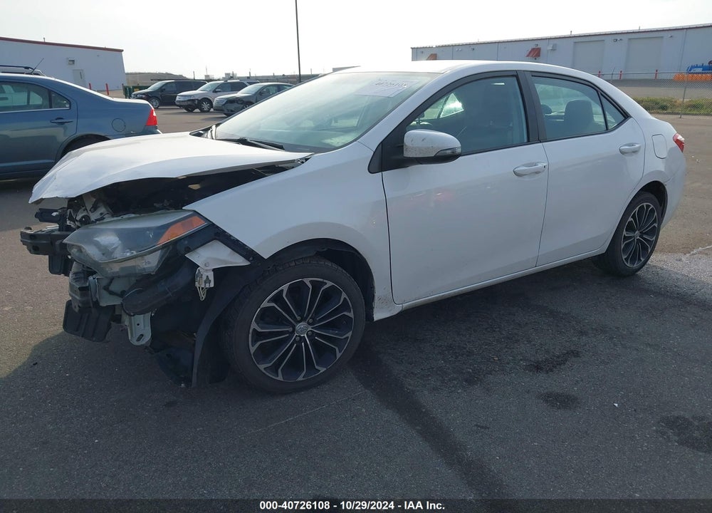 2016 TOYOTA COROLLA S PLUS VIN: 5YFBURHE5GP520602