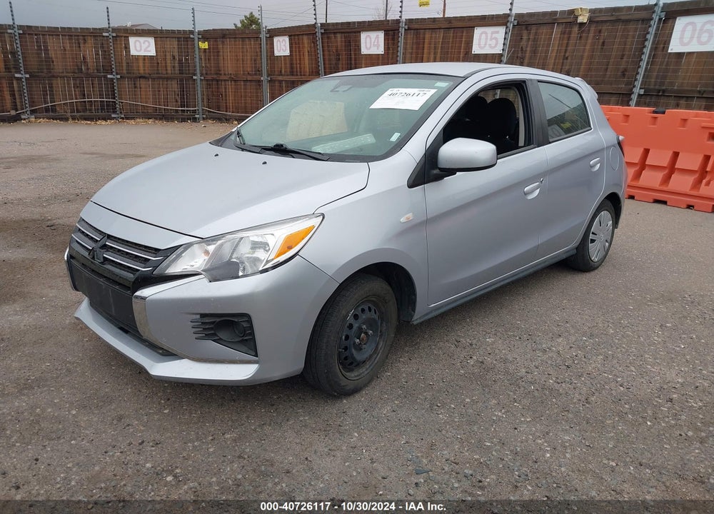 2022 MITSUBISHI MIRAGE ES/LE VIN: ML32AUHJ2NH003830