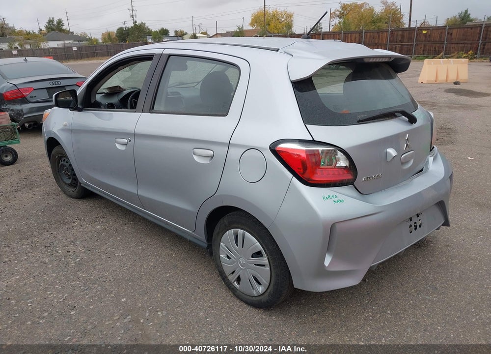 2022 MITSUBISHI MIRAGE ES/LE VIN: ML32AUHJ2NH003830