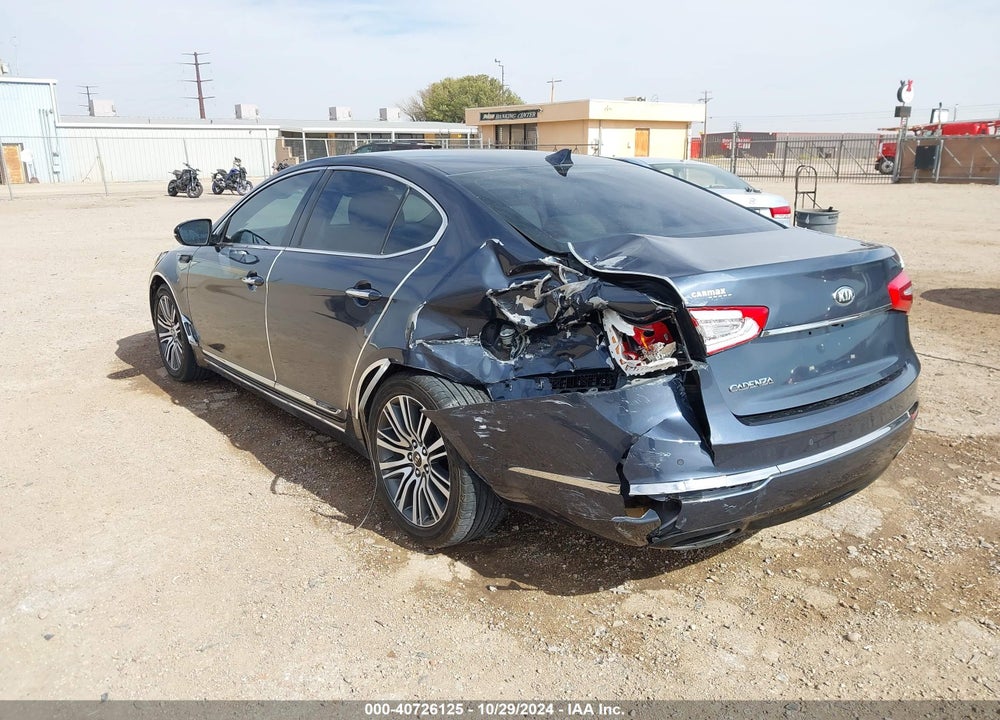 2014 KIA CADENZA VIN: KNALN4D70E5128128