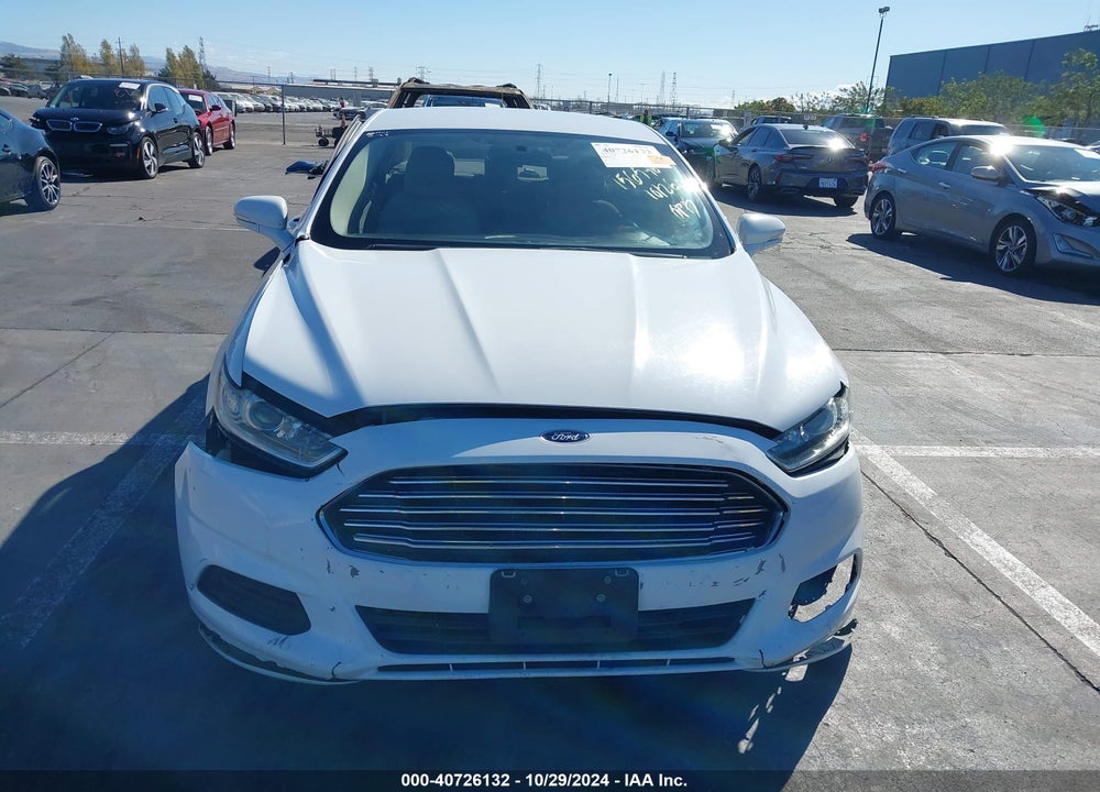 2013 FORD FUSION SE VIN: 3FA6P0H7XDR362811