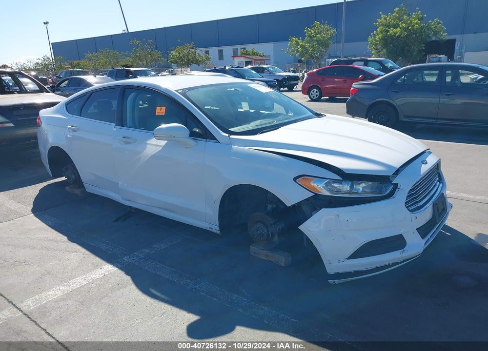 2013 FORD FUSION SE VIN: 3FA6P0H7XDR362811