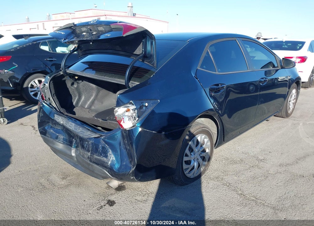 2019 TOYOTA COROLLA LE VIN: 5YFBURHE3KP947608