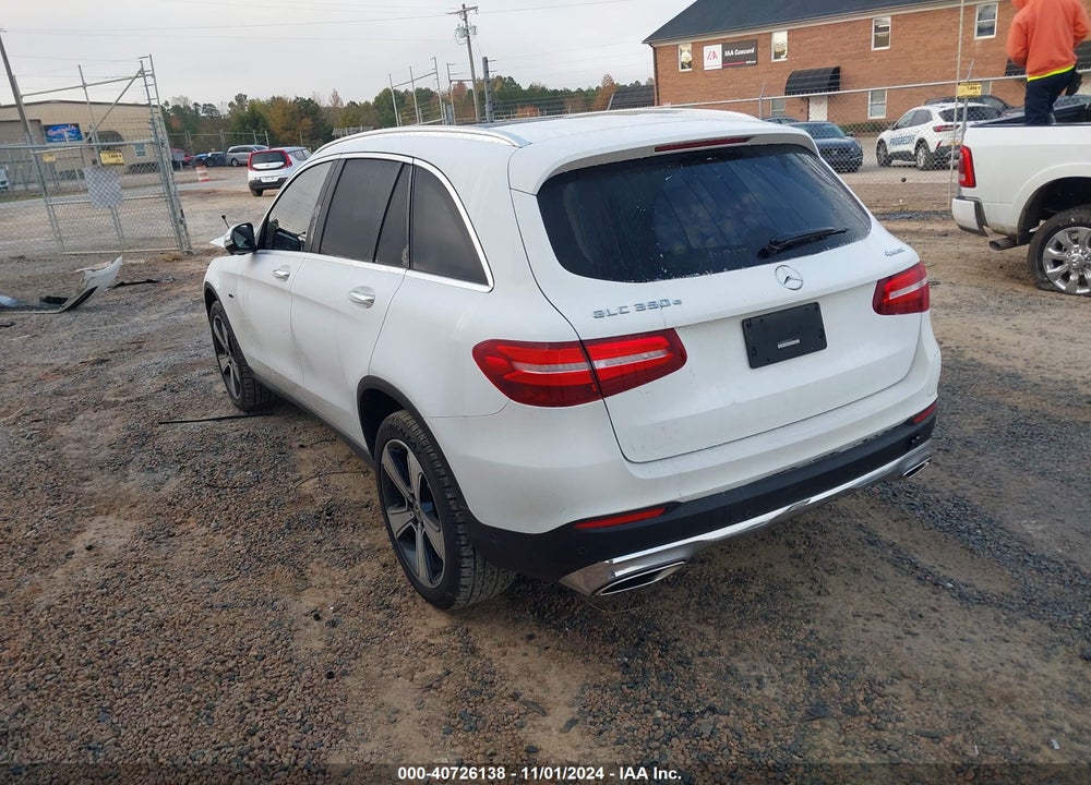 2019 MERCEDES-BENZ GLC 350E 4MATIC VIN: WDC0G5EB8KF627199